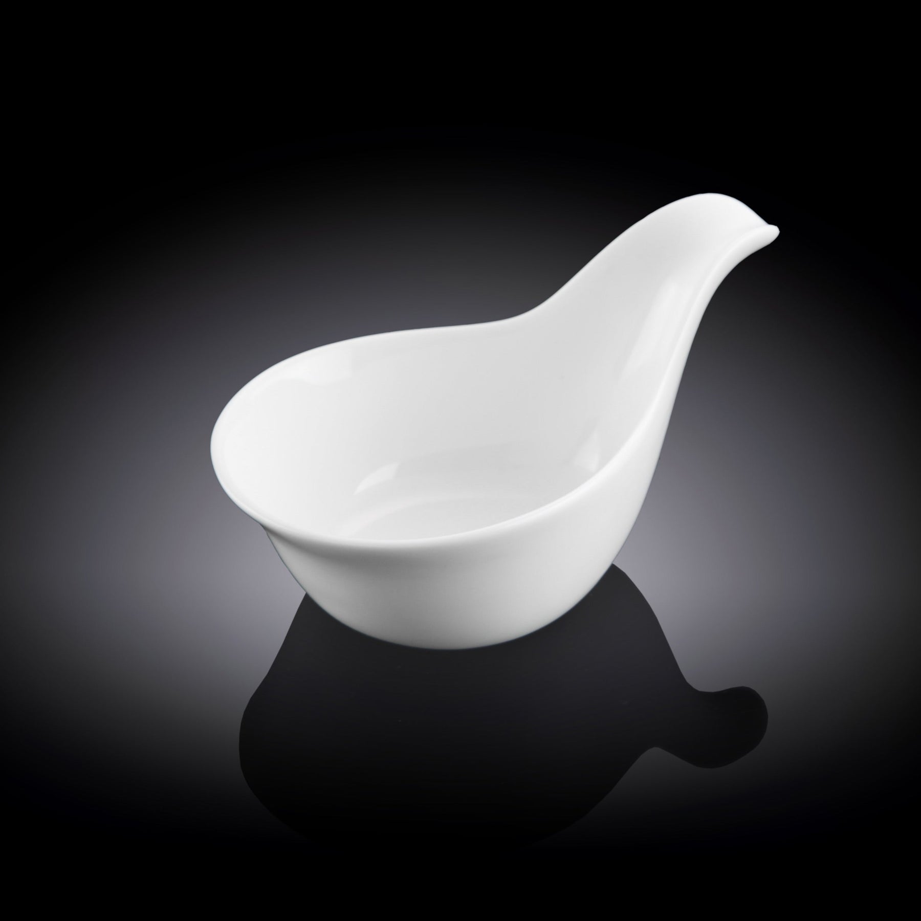 Wilmax Schale 100 ml 12.5 cm aus Porzellan, Weiß WL-992490/A
