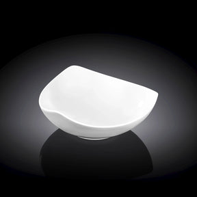 Wilmax Teller 13 cm aus Porzellan, Weiß WL-992613/A