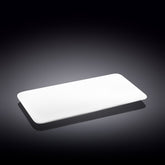 Wilmax Servierplatte 30 x 16 cm aus Porzellan, Weiß WL-992620/A