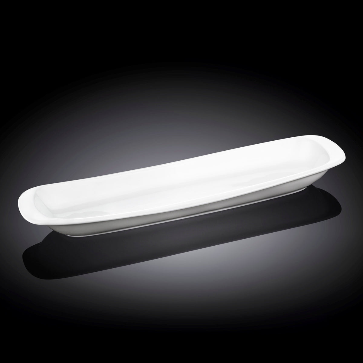 Wilmax Teller 33 cm aus Porzellan, Weiß WL-992644/A