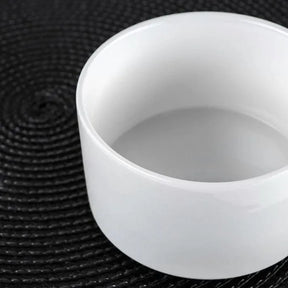 Wilmax Schale 630 ml 13 cm aus Porzellan, Weiß WL-992745/A
