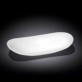 Wilmax Servierplatte 33 x 18.5 cm aus Porzellan, Weiß WL-992810/A