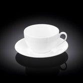 Wilmax Teetassen mit Untertassen 2er Set 250 ml WL-993000/2C