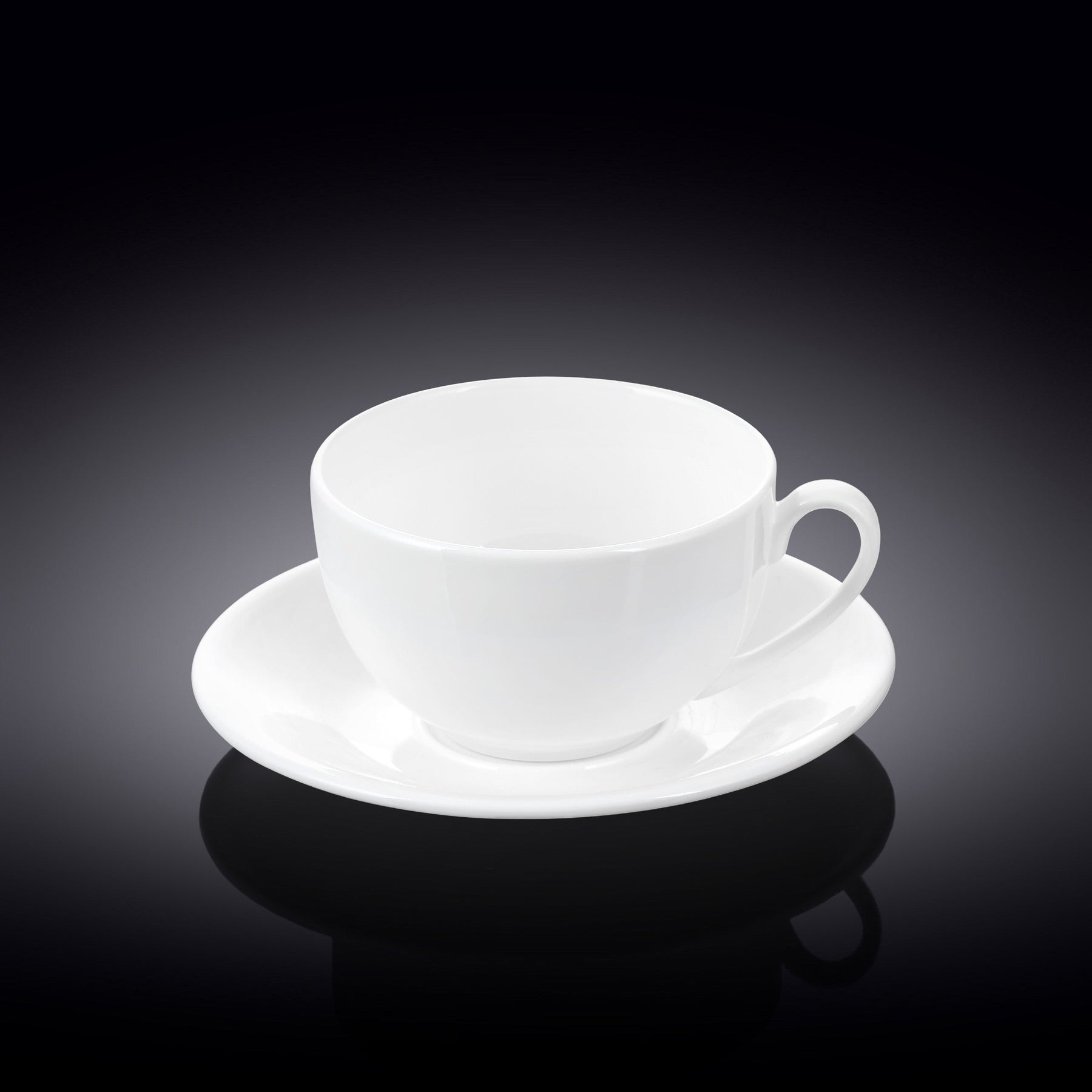 Wilmax Teetassen mit Untertassen 6er Set 250 ml