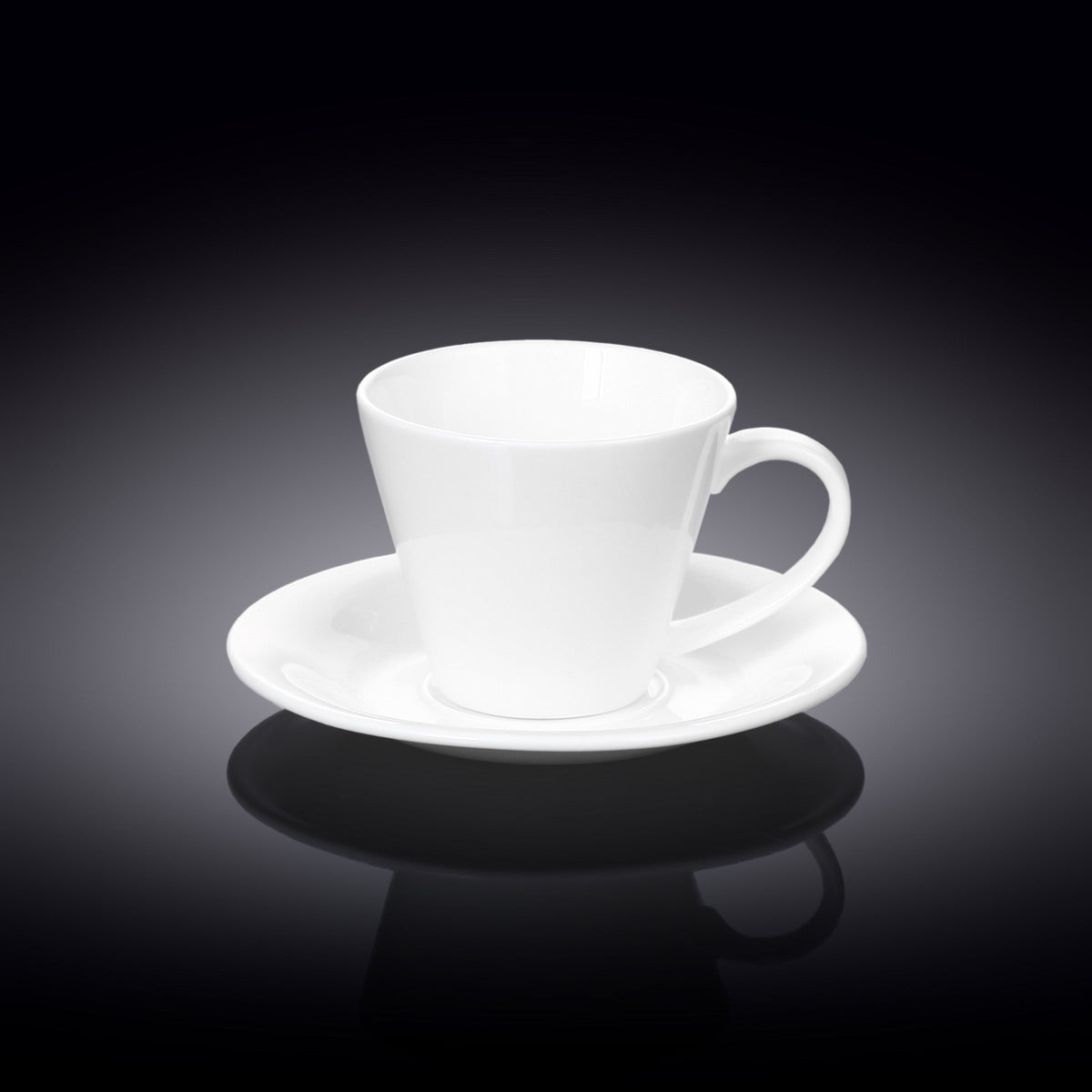 Wilmax Teetassen mit Untertassen 2er Set 180 ml WL-993004/2C