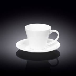 Wilmax Teetassen mit Untertassen 2er Set 180 ml WL-993004/2C