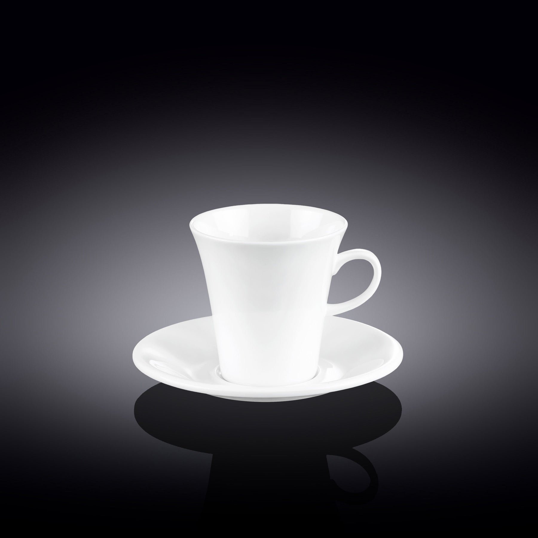 Wilmax Kaffeetassen mit Untertassen 2er Set 160 ml WL-993005/2C