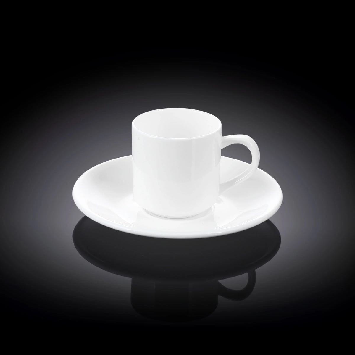 Wilmax Espressotassen mit Untertassen 2er Set 90 ml WL-993007/2C