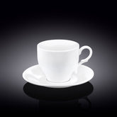 Wilmax Teetassen mit Untertassen 2er Set 220 ml WL-993009/2C