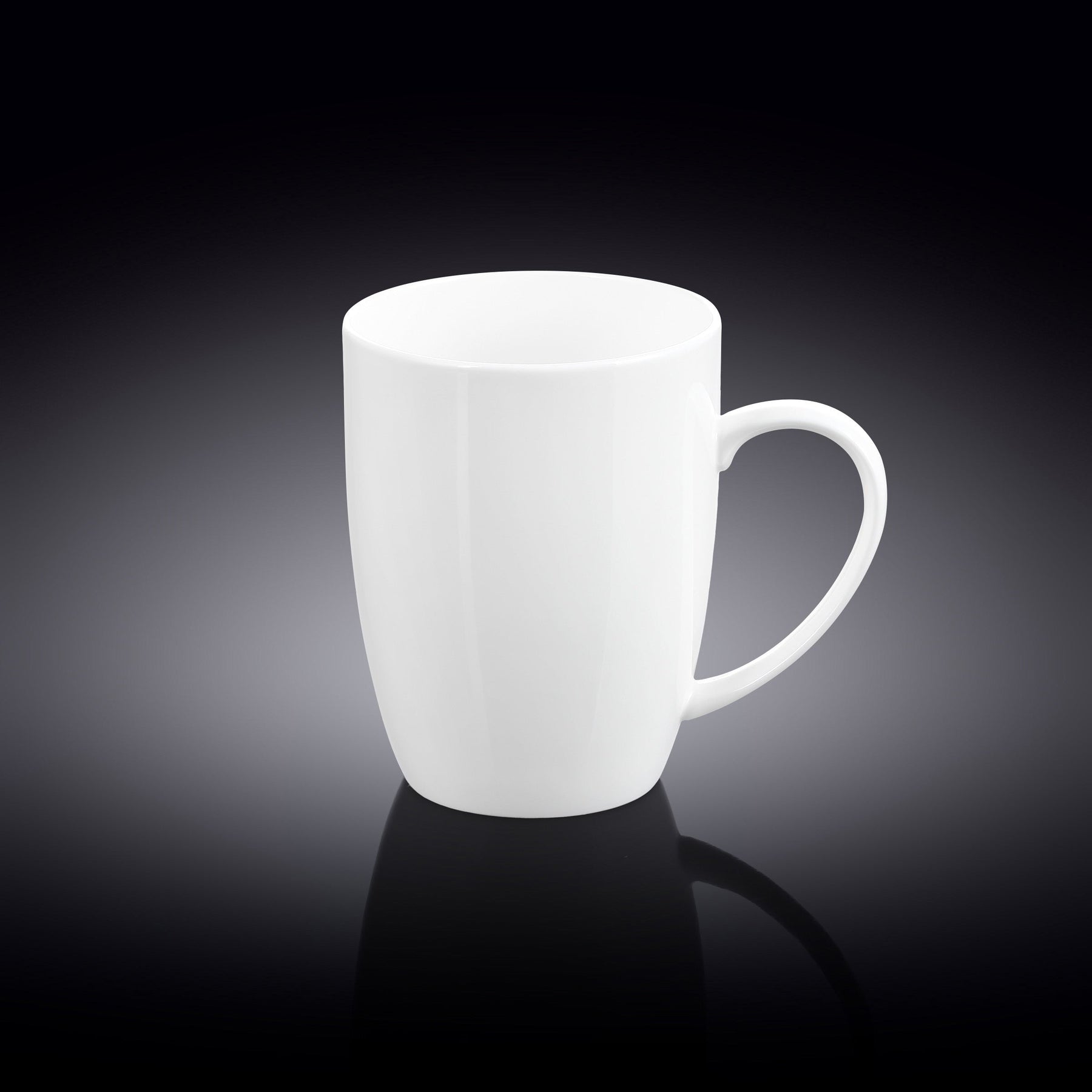 Wilmax Tasse 460 ml Weiß Porzellan Olivia WL-993018/A