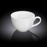 Wilmax Jumbo Becher 420 ml Weiß Porzellan Olivia WL-993038/A