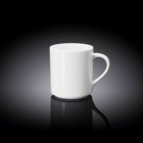 Wilmax Becher 320 ml Weiß Porzellan für Kaffee und Tee WL-993040/A