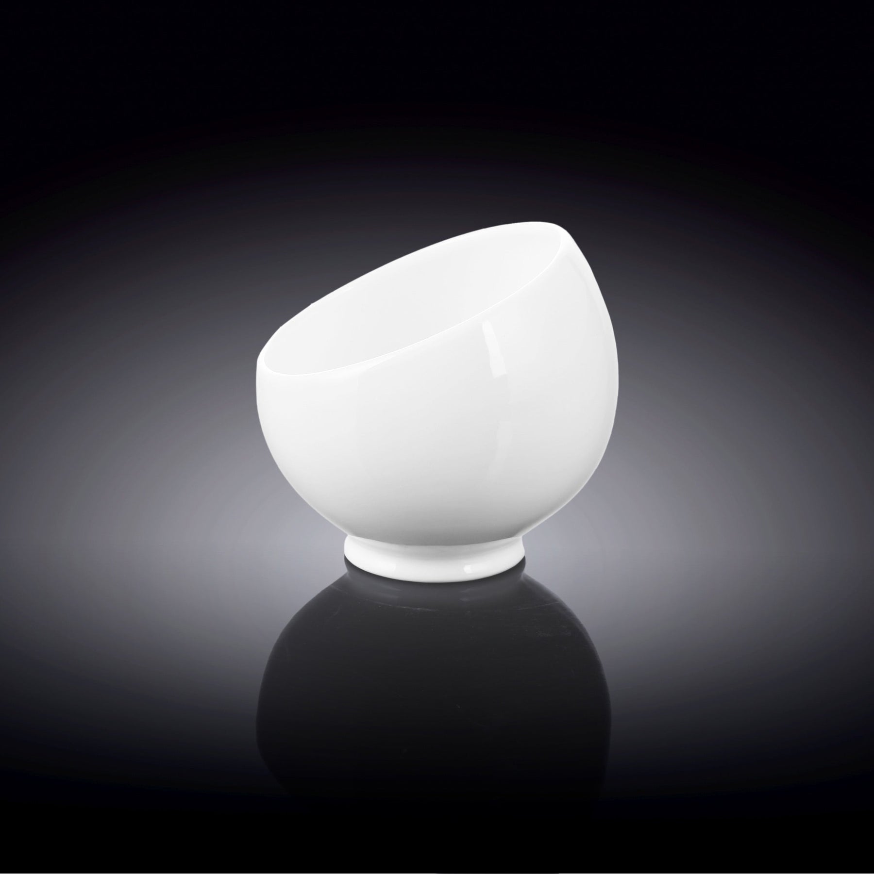 Wilmax Zuckerschale 8.5 x 9 cm Weiß Porzellan Olivia