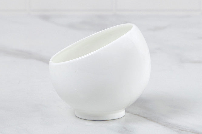 Wilmax Zuckerschale 8.5 x 9 cm Weiß Porzellan Olivia