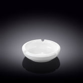 Wilmax Porzellan-Aschenbecher 10 cm Weiß WL-996003/A