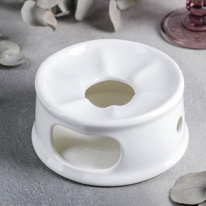 Wilmax Stövchen 13 cm Porzellan Weiß WL-996006/A