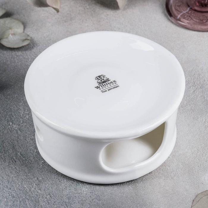Wilmax Stövchen 13 cm Porzellan Weiß WL-996006/A