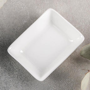 Wilmax Saucenschale 8 x 6 cm Porzellan Weiß WL-996012/A