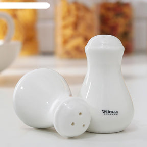 Wilmax Salz- und Pfefferstreuer Set 2-teilig Porzellan Weiß WL-996066/SP