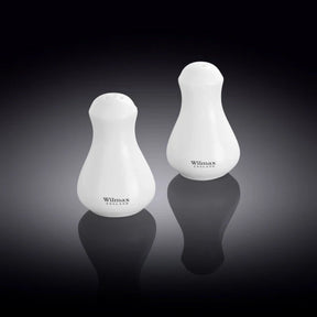 Wilmax Salz- und Pfefferstreuer Set 2-teilig Porzellan Weiß WL-996066/SP