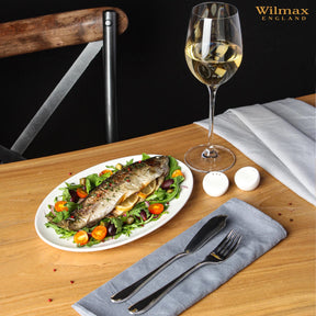 Wilmax Fischmesser 2er Set 20,5 cm Edelstahl WL-999109/2B