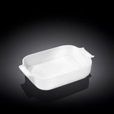 Wilmax Auflaufform mit Griffen 860 ml Porzellan Weiß WL-997018/1C