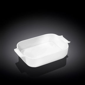 Wilmax Auflaufform mit Griffen 860 ml Porzellan Weiß WL-997018/1C