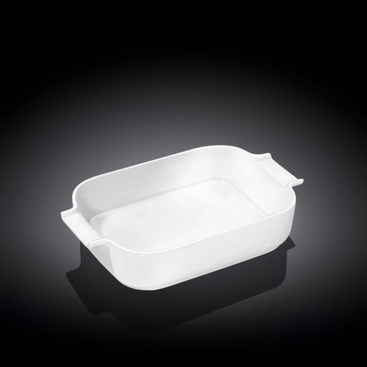 Wilmax Auflaufform mit Griffen 860 ml Porzellan Weiß WL-997018/1C
