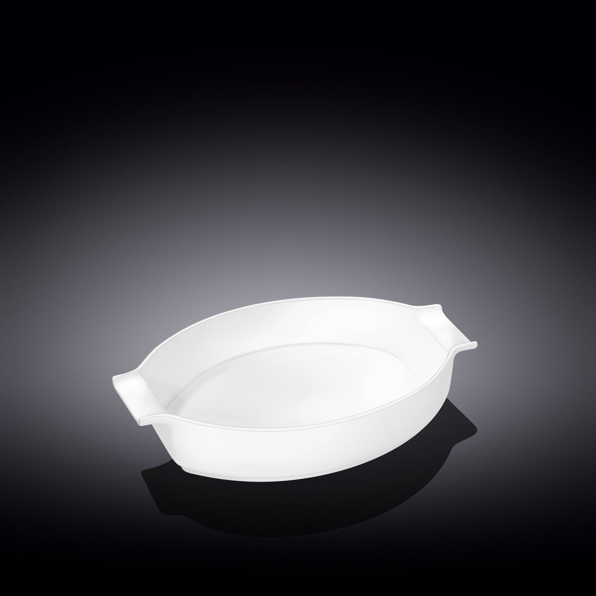 Wilmax Auflaufform mit Griffen 990 ml Porzellan Weiß WL-997027/A