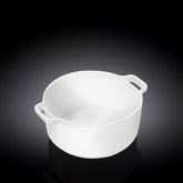 Wilmax Auflaufform mit Griffen  220 ml Porzellan Weiß WL-997033/A