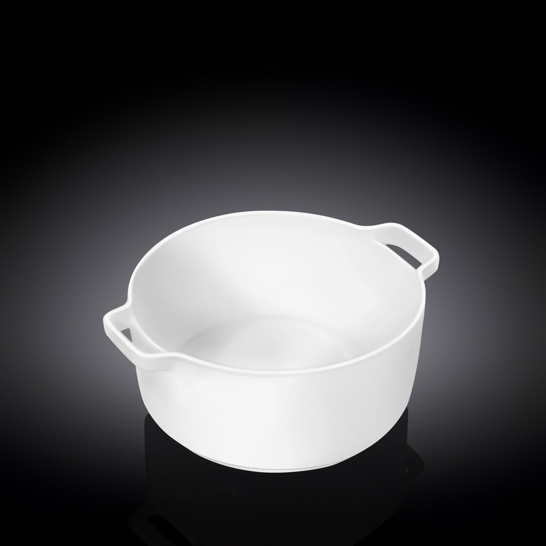 Wilmax Auflaufform mit Griffen  220 ml Porzellan Weiß WL-997033/A