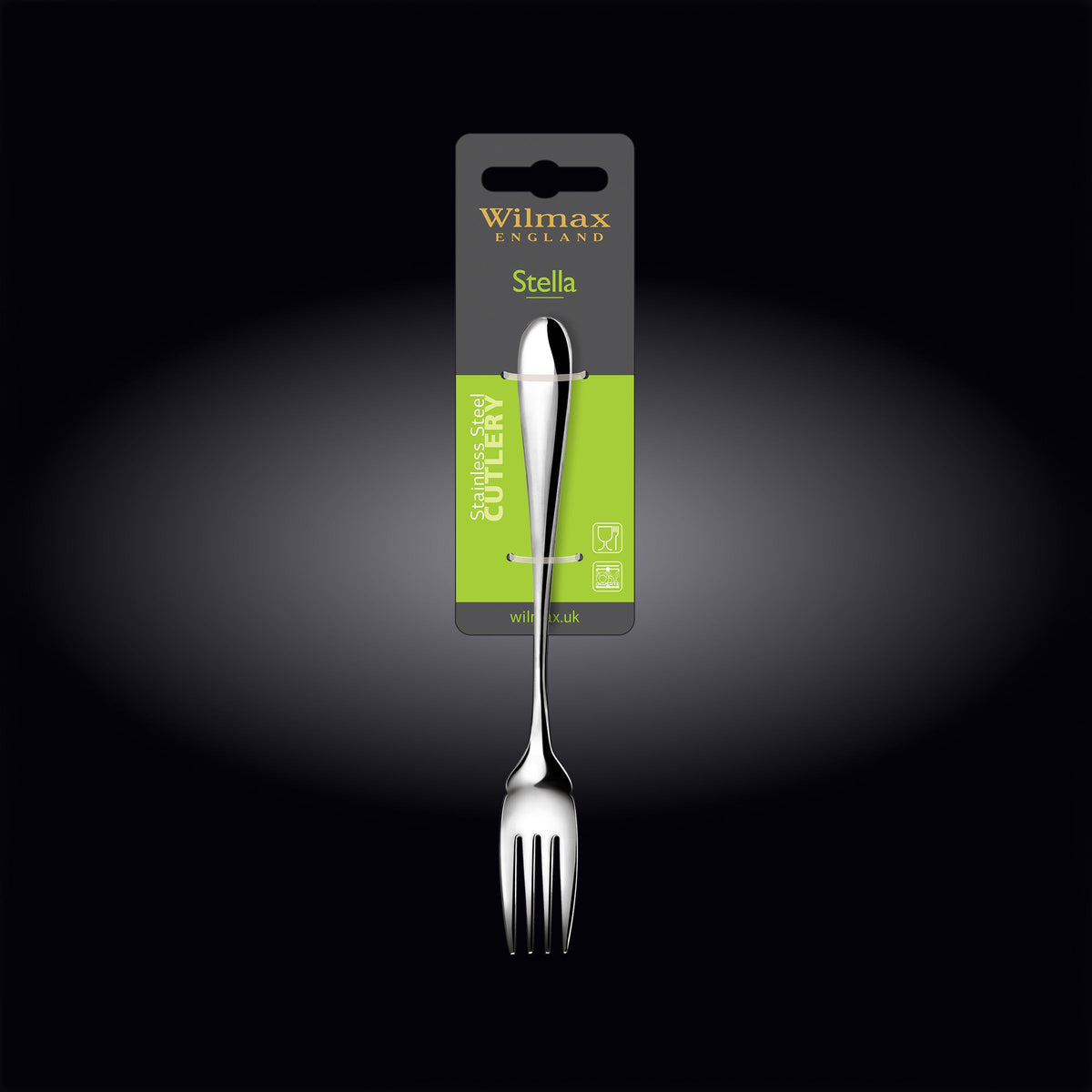 Wilmax Fischgabel 18,5 cm Edelstahl WL-999110/2B