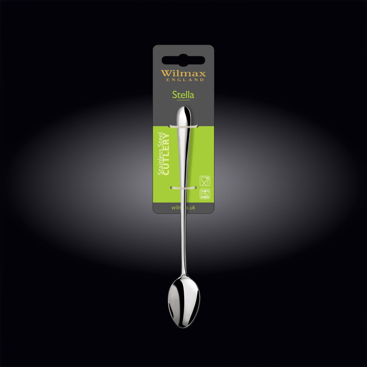 Wilmax Cocktail-Löffel 19,5 cm Edelstahl WL-999121/1B