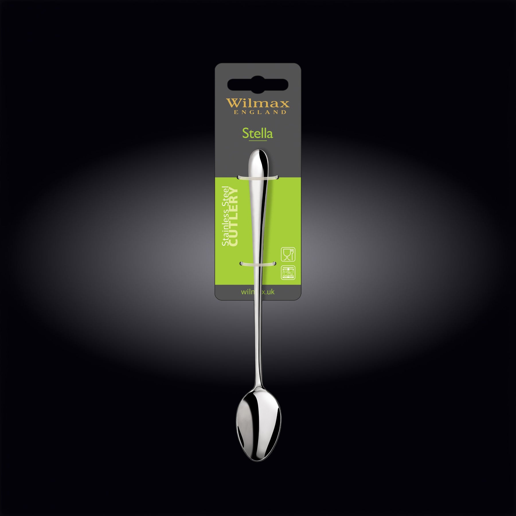 Wilmax Cocktail-Löffel 19,5 cm Edelstahl WL-999121/1B