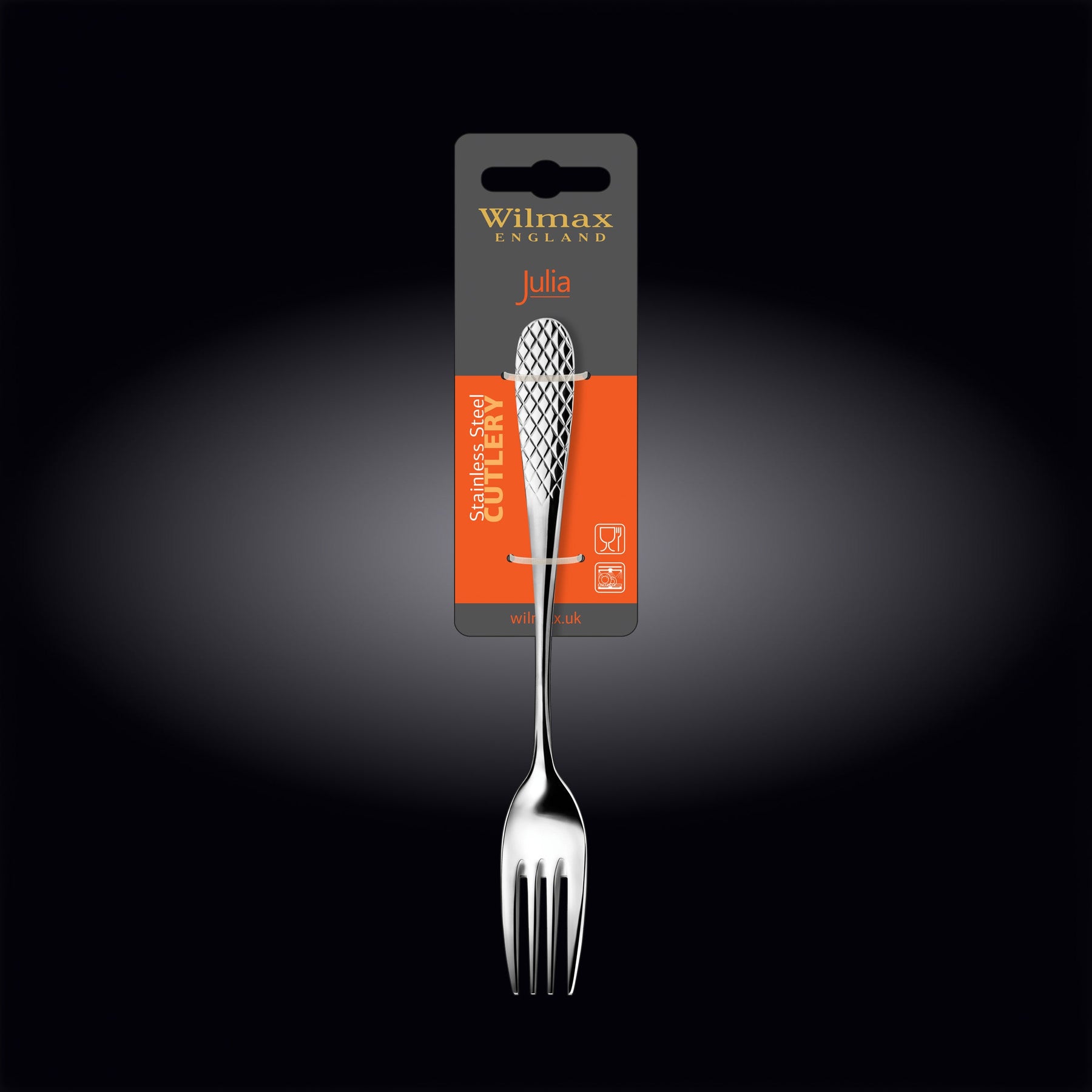 Wilmax Tafelgabel 20 cm Edelstahl 2er Set WL-999201/2B