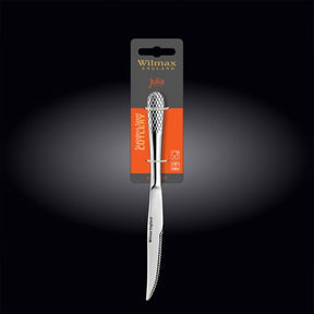 Wilmax Steakmesser 23.5 cm Edelstahl Silber 6er Set WL-999215/1B6