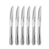 Wilmax Steakmesser 23.5 cm Edelstahl Silber 6er Set WL-999215/1B6
