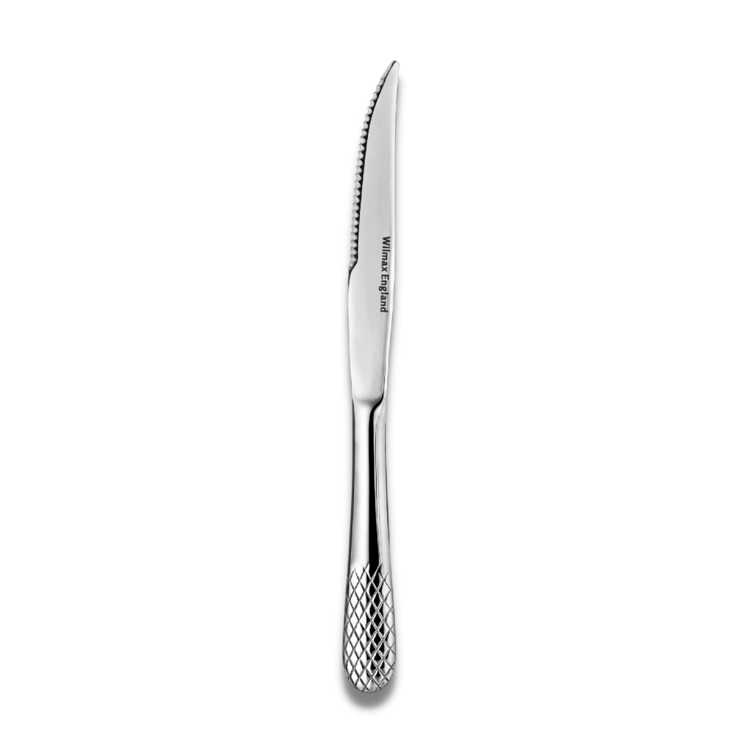 Wilmax Steakmesser 23.5 cm Edelstahl Silber 6er Set WL-999215/1B6