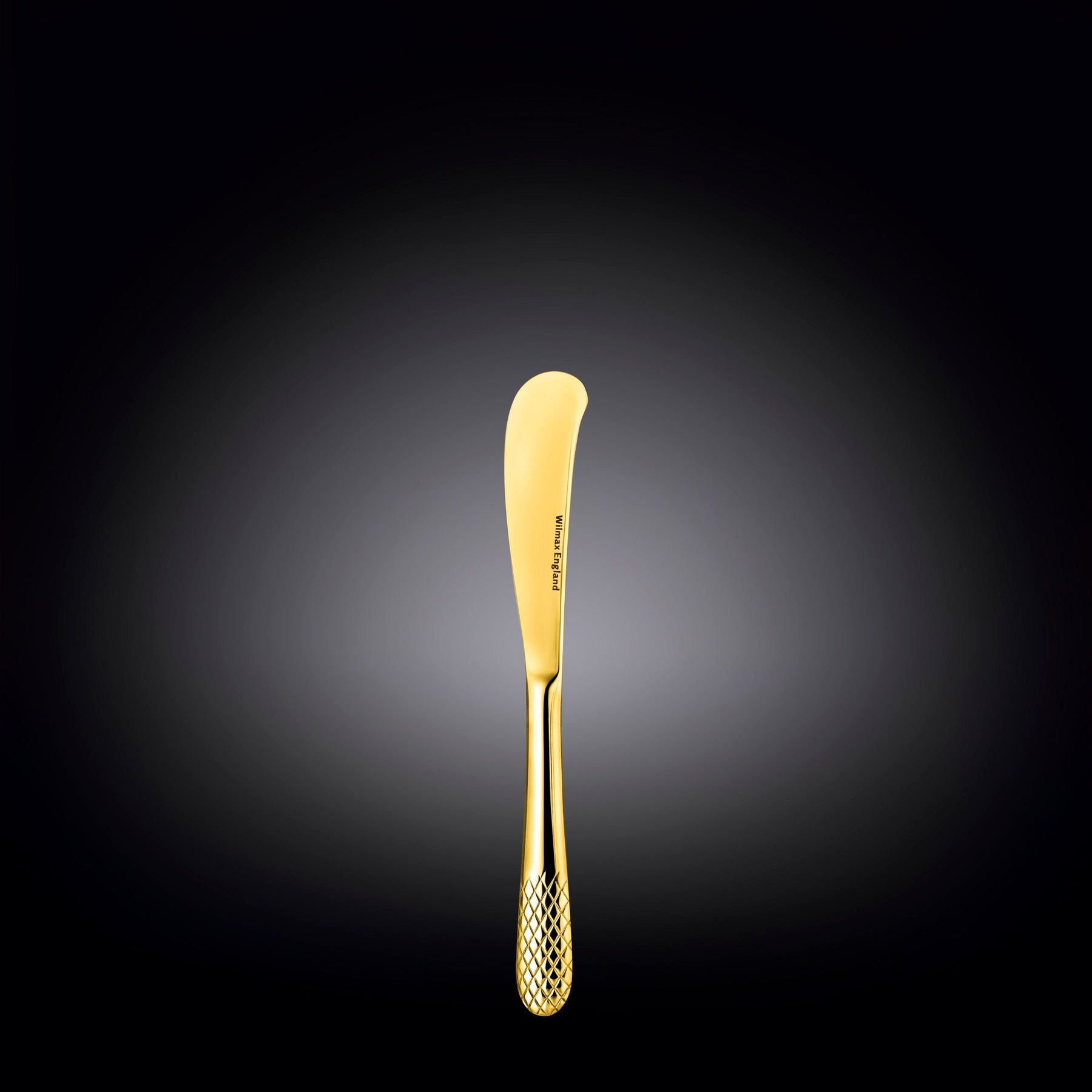 Wilmax Butter Knife 17 cm Edelstahl goldfarben