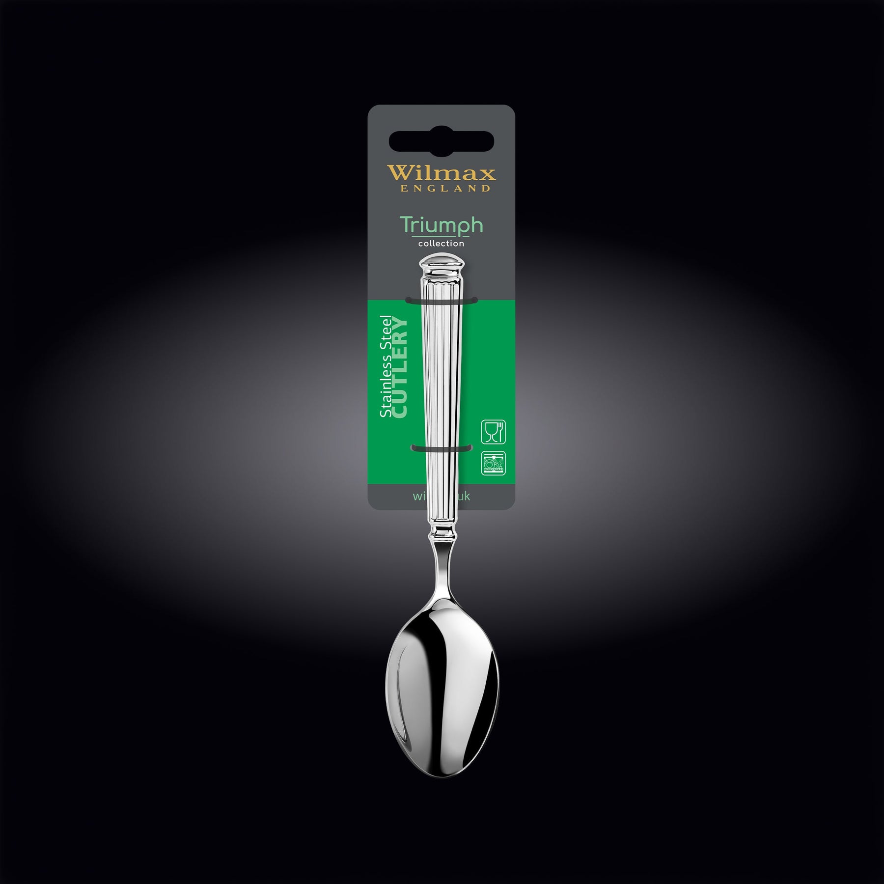 Tischlöffel Edelstahl 20 cm WL-999881041/1B