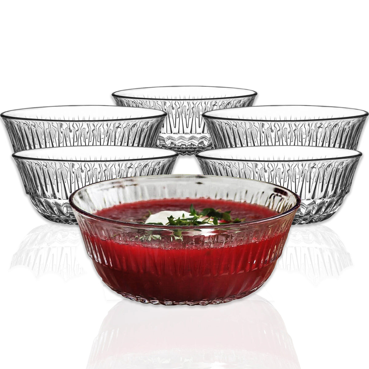 LAV Alinda Glasschalen - 215 ml (7 1/4 oz)