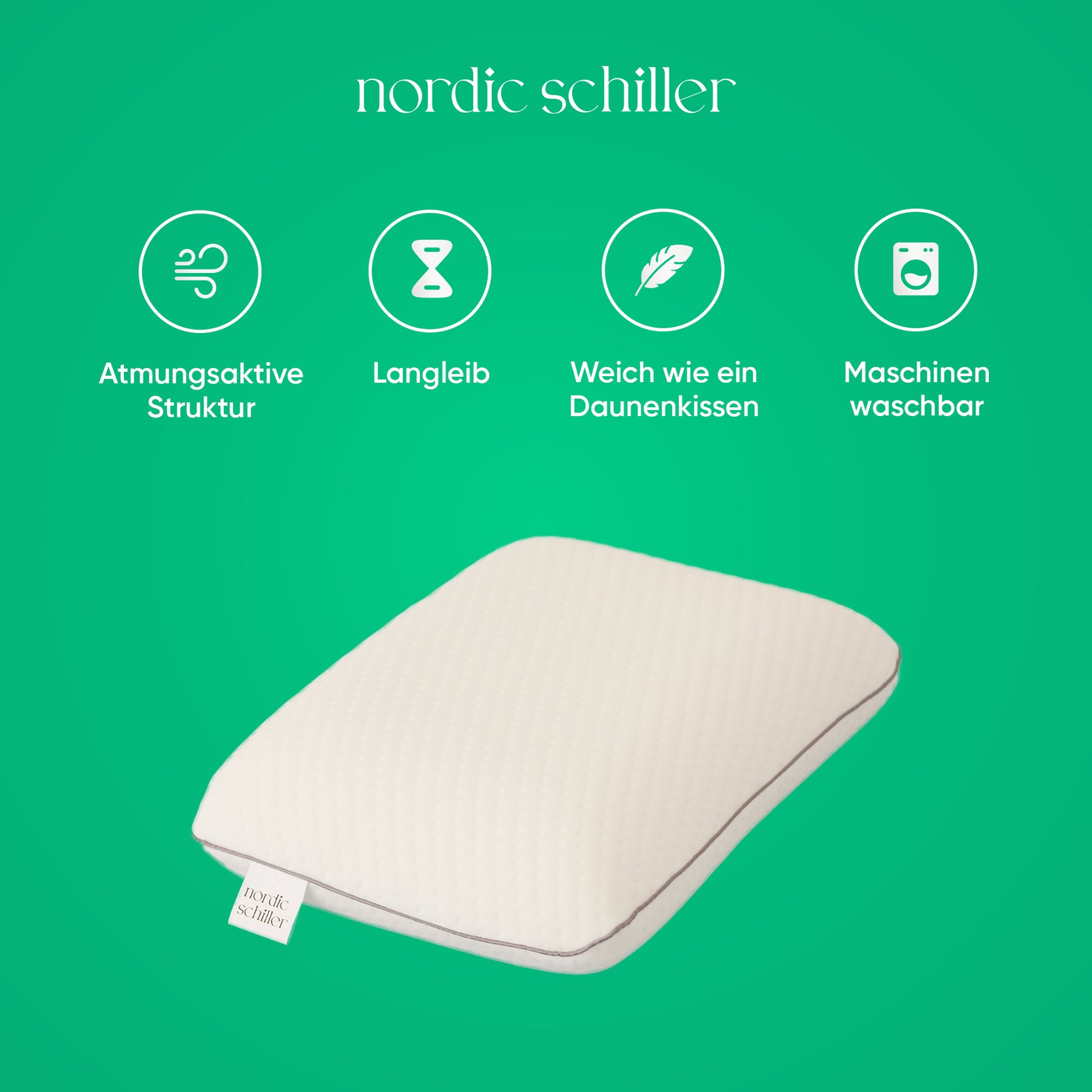 Nordic Schiller Pro Visco Klassisches Kissen