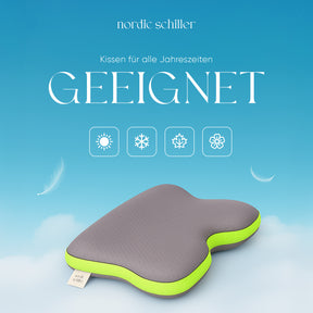 Nordic Schiller Carbon Visco Anti-Schnarch-Kissen