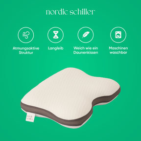 Nordic Schiller Pro Visco Anti-Schnarch-Kissen