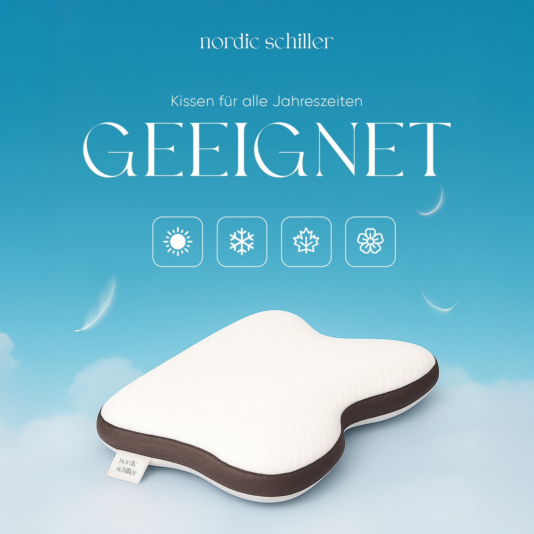 Nordic Schiller Pro Visco Anti-Schnarch-Kissen