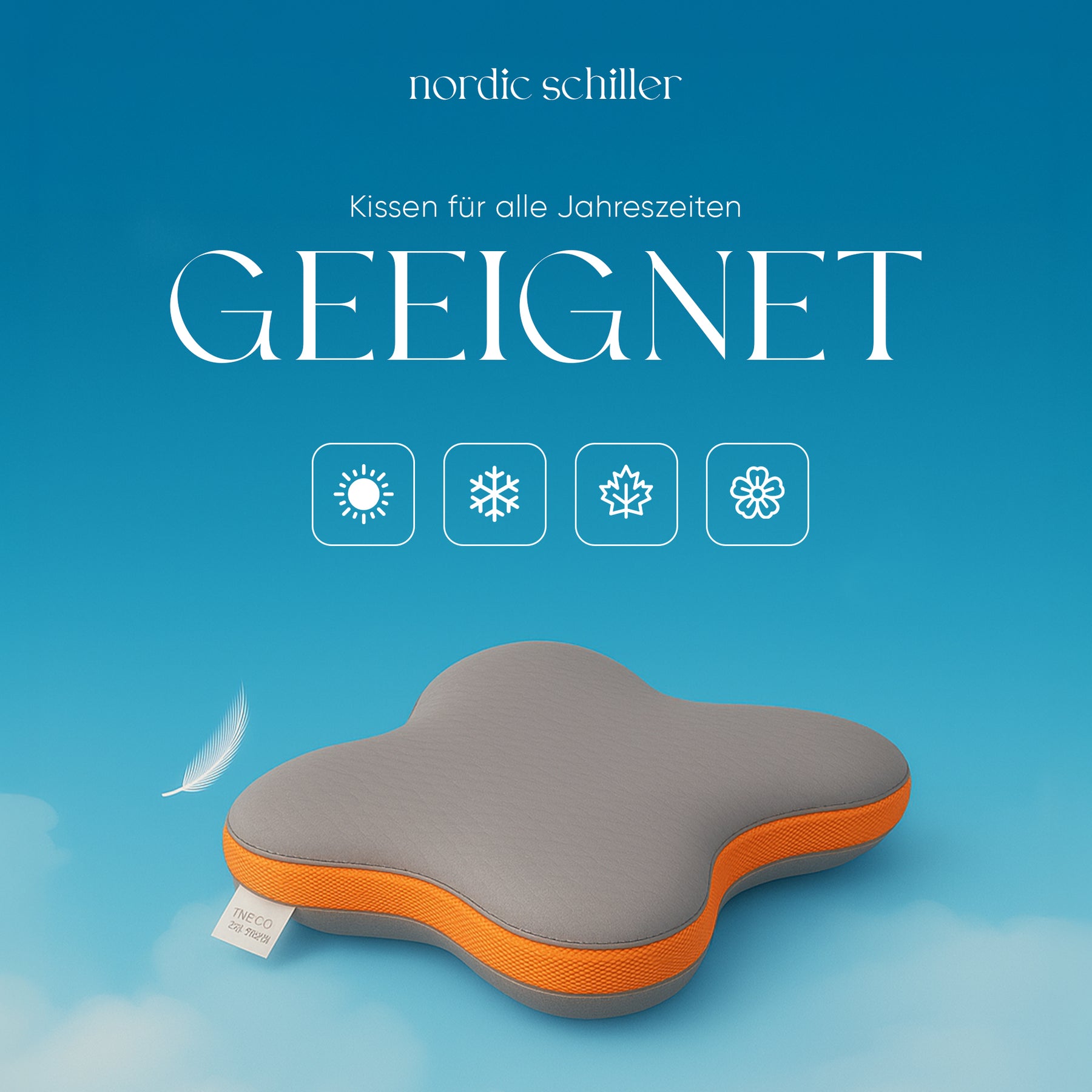 Nordic Schiller Carbon Visco Schmetterlingskissen