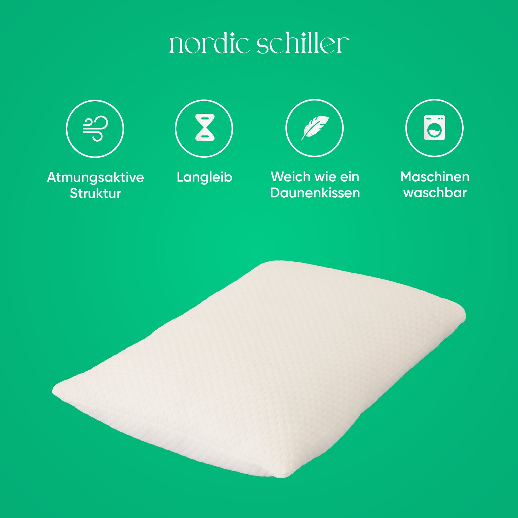 Nordic Schiller Klassisches Kissen