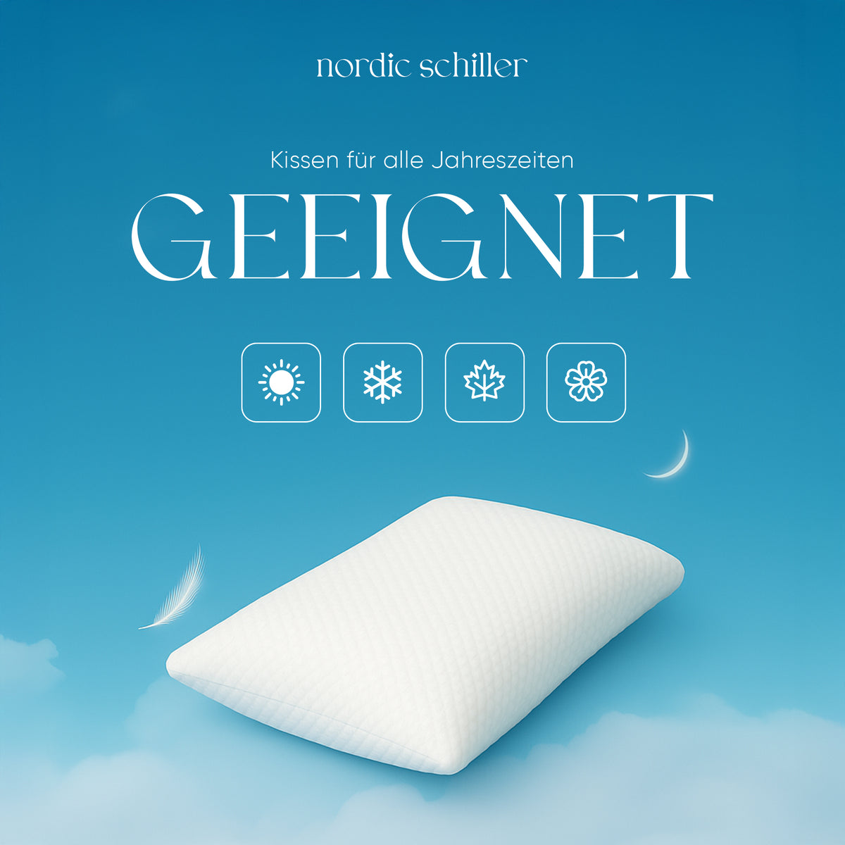 Nordic Schiller Klassisches Kissen
