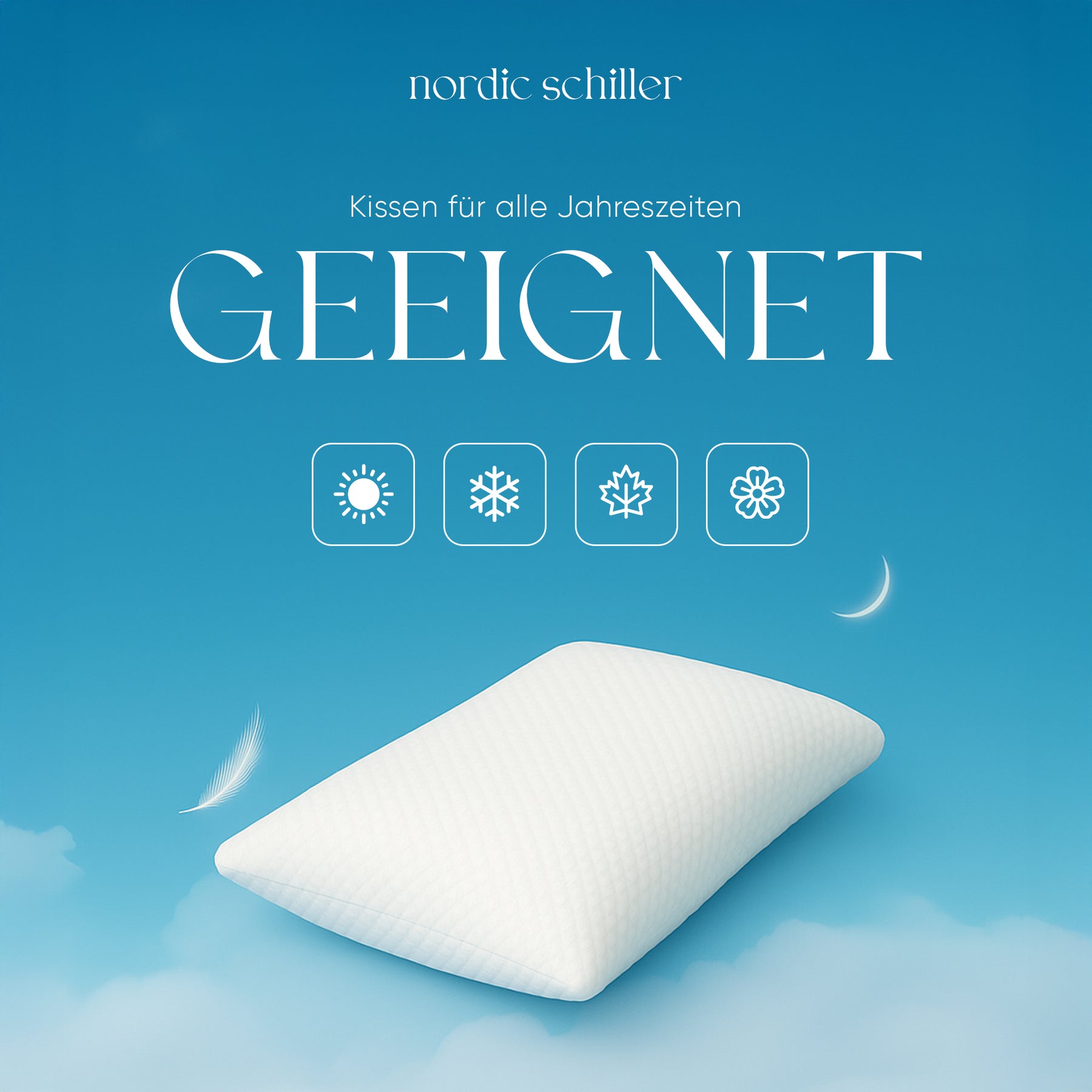 Nordic Schiller Klassisches Kissen