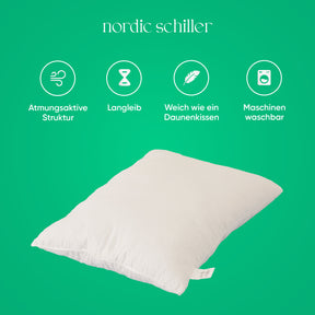 Nordic Schiller Klassisches Mikrofaser-Silikonkissen 700g